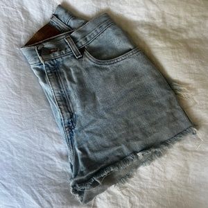 Vintage Levi Cut Off Denim Shorts